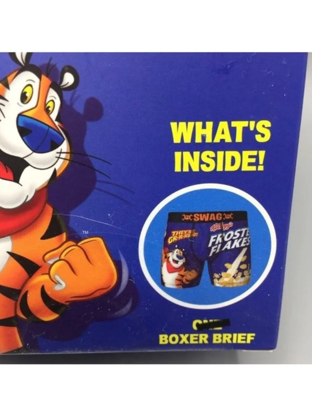 Kellogg’s Frosted Flakes Men’s Boxer Briefs XL Waist: 40-42